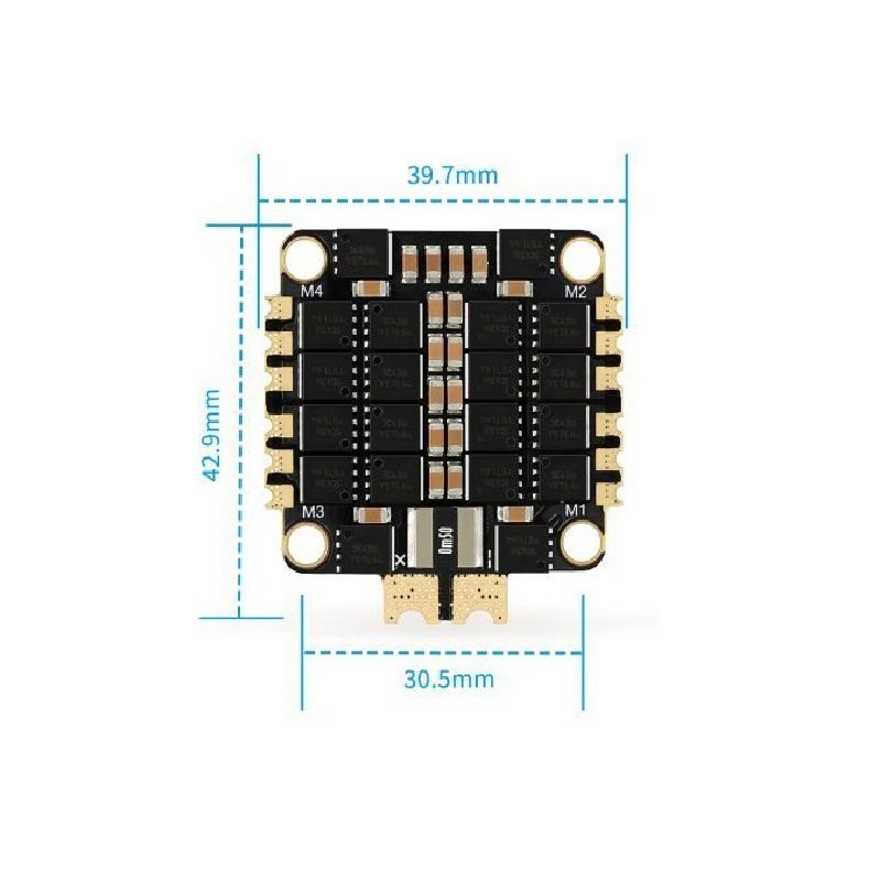 GEPRC BLS60A 3-6S 4-in-1 BLHeli_S ESC DShot600 - Image 3