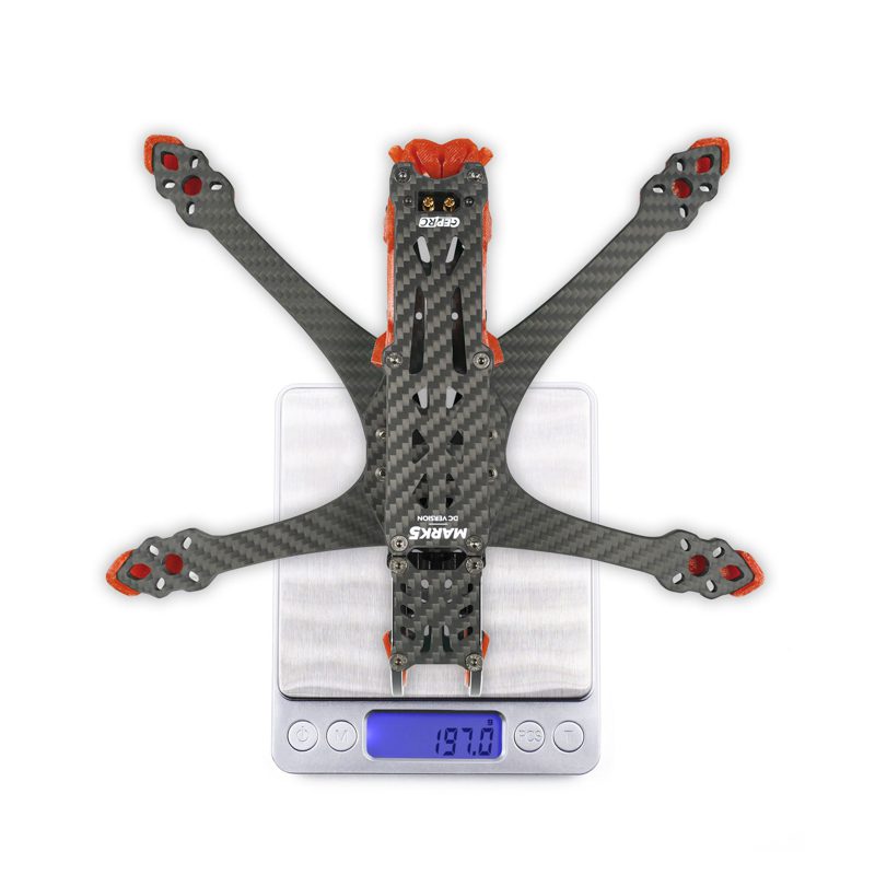 GEPRC MK5D-O3 PRO 5-Inch Freestyle Frame OrangeRX - Image 2