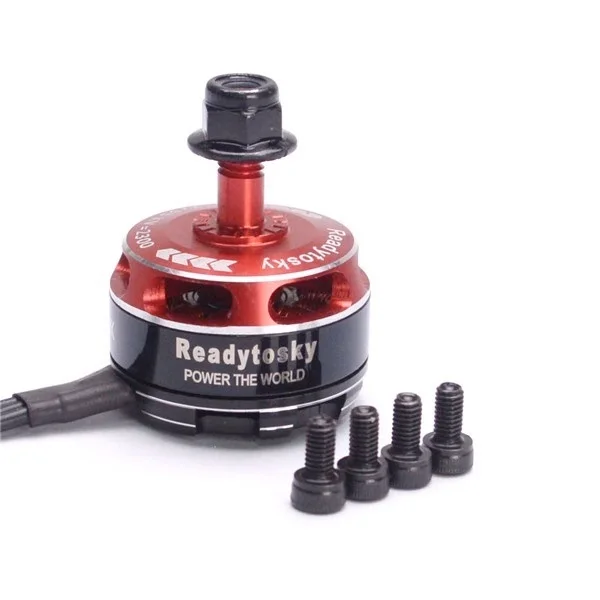 GT2205 2300KV Brushless DC Motor - Black Cap (CW Motor Rotation) - Image 2
