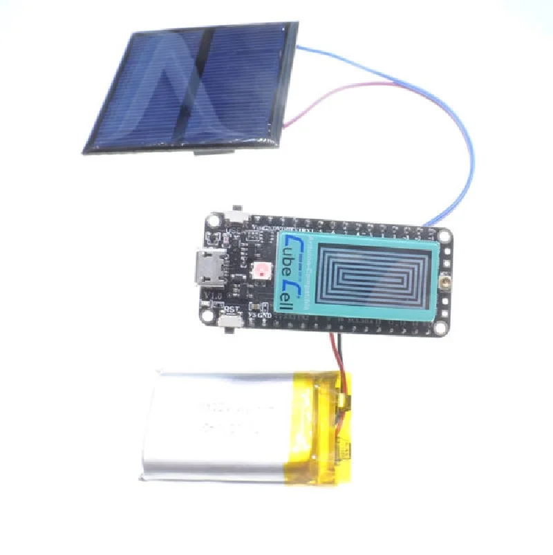 Heltec Automation Automation CubeCell AB02 ASR6502 SX1262 Solar LoRa Dev Board - Image 3
