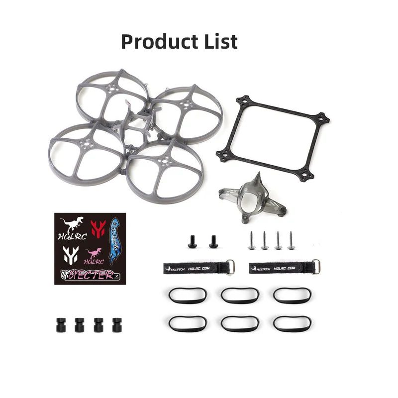 HGLRC Petrel 85Whoop FPV Racing Drone Frame - Image 4