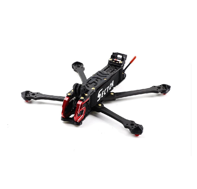 HGLRC Sector D5 FR 5-inch Freestyle FPV Frame - Image 3