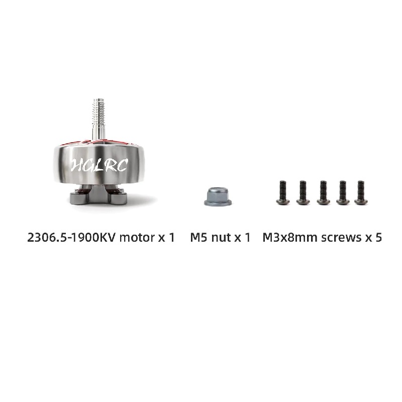 HGLRC SPECTER 2306.5-1900KV Brushless Motor - Image 6