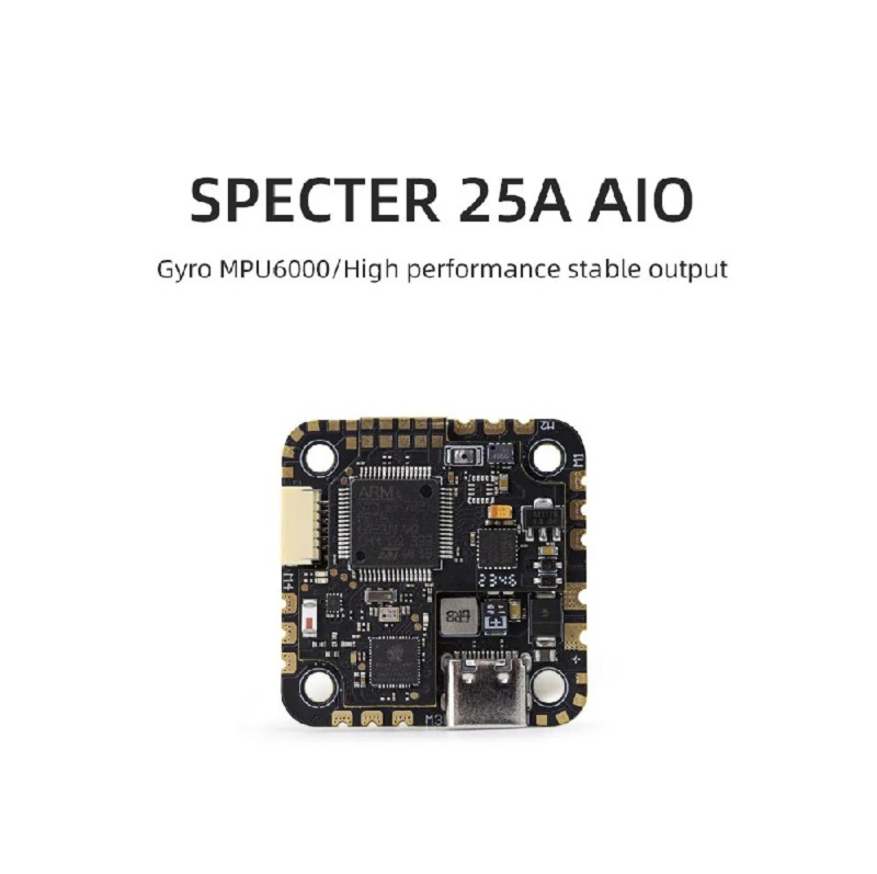 HGLRC SPECTER 25A AIO Flight Controller & ESC Stack - Image 5