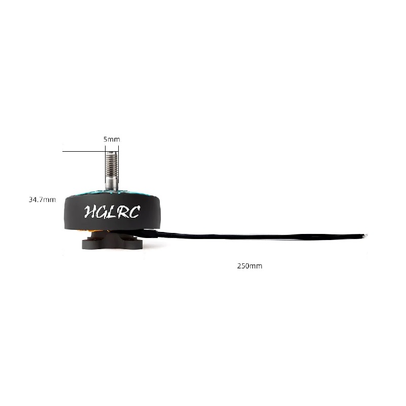 HGLRC SPECTER 2806.5 1350KV Brushless Motor - Image 5