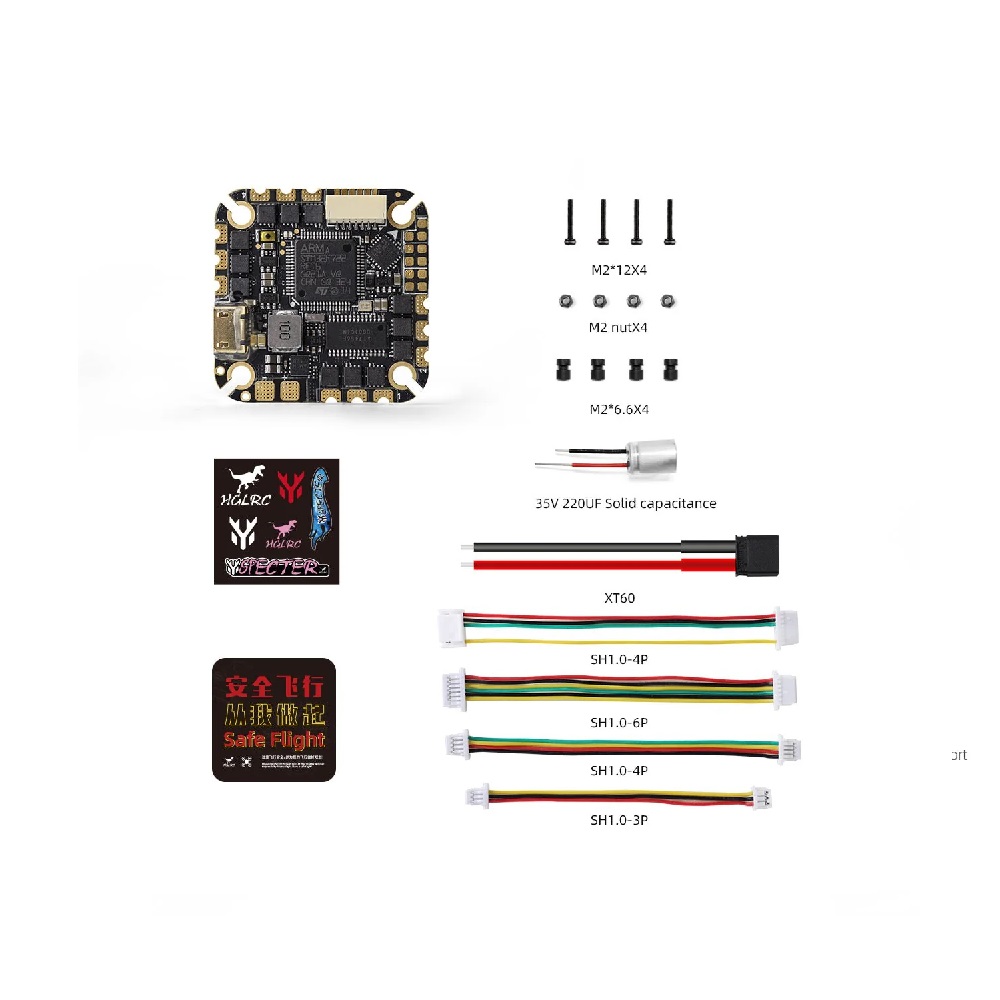 HGLRC SPECTER 40A 4-6S AIO Flight Controller - Image 4