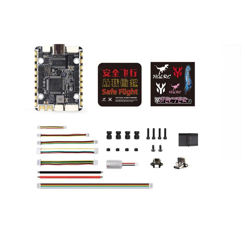HGLRC SPECTER F722 40A 6-in-1 AIO Flight Controller - Image 3
