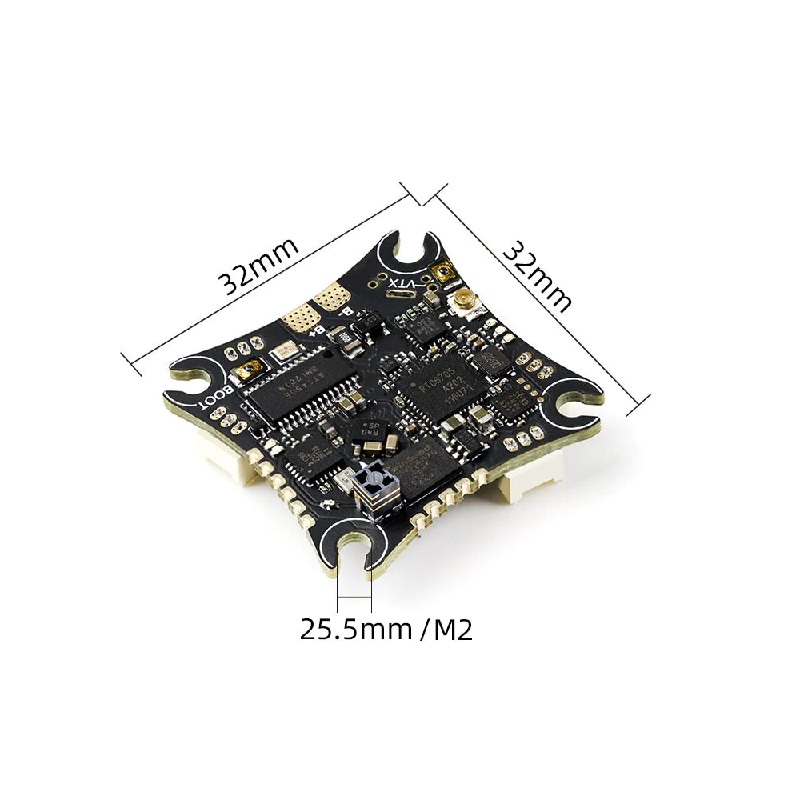 HGLRC ZEUS5 ELRS AIO VTX F411 Flight Control 5A BL_S 5-in-1 FC - Image 2