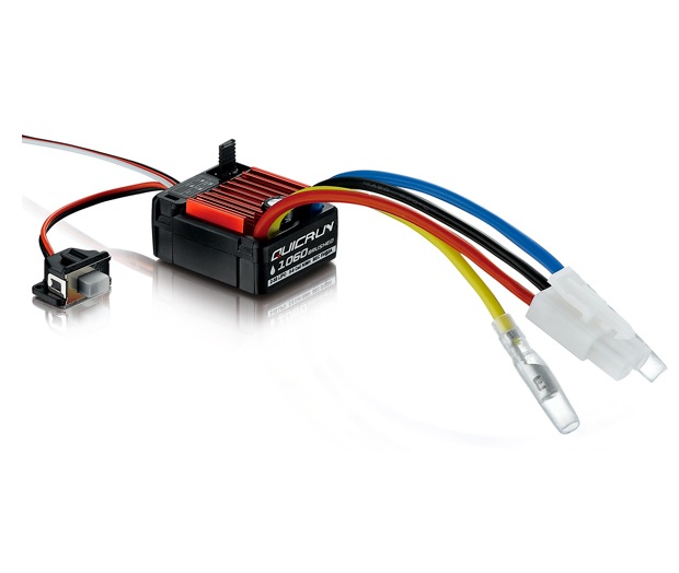 Hobbywing QuicRun 1060 60A Brushed ESC for 1/10 RC Cars - Image 2