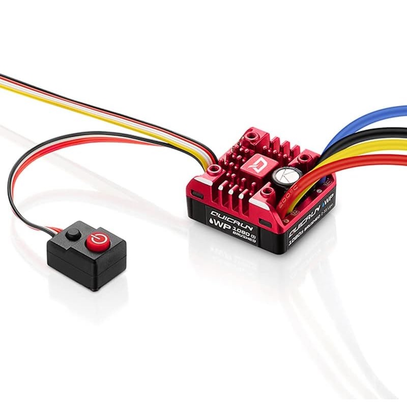 Hobbywing QuicRun WP 1080 G2 Brushed ESC 80A 2-3S - Image 2