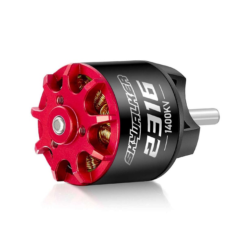 Hobbywing SkyWalker 2316SL 1400KV Fixed Wing Motor - Black - Image 3