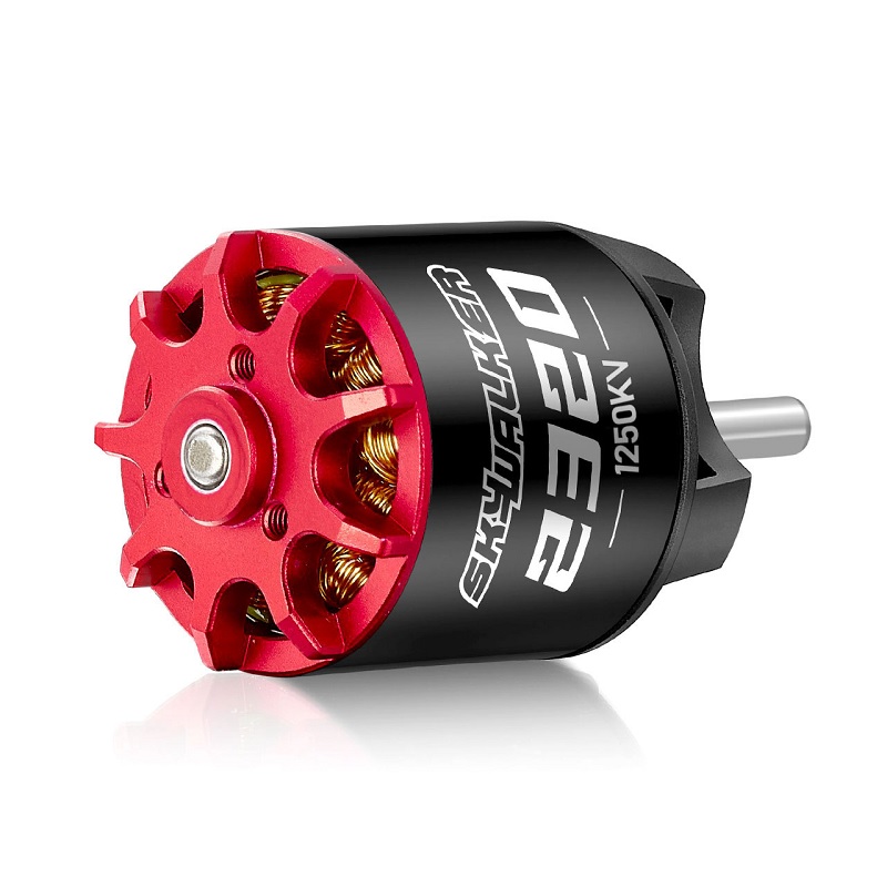 Hobbywing SkyWalker 2320SL 1250KV Fixed Wing Motor - Black - Image 3