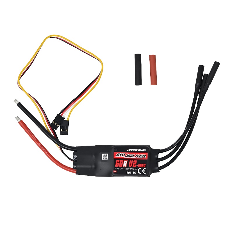 Hobbywing Skywalker-60A UBEC ESC 3-6S LiPo - Image 2