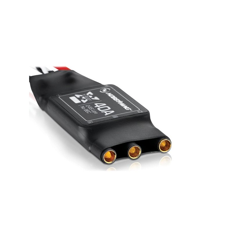 Hobbywing XRotor-40A 2-6S ESC w/ Banana Connector - Image 2