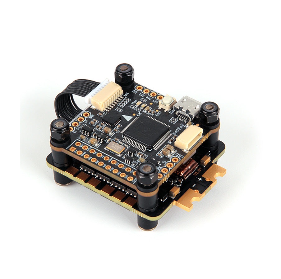 Holybro Kakute F4 V2.4 Flight Controller + Tekko32 F4 Metal 4in1 65A ESC Stack - Image 3