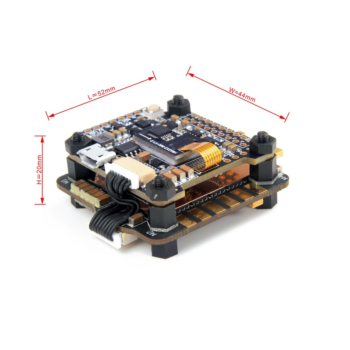 Holybro Kakute F7 & Tekko32 BLHeli32 4-in-1 ESC Stack - Image 3