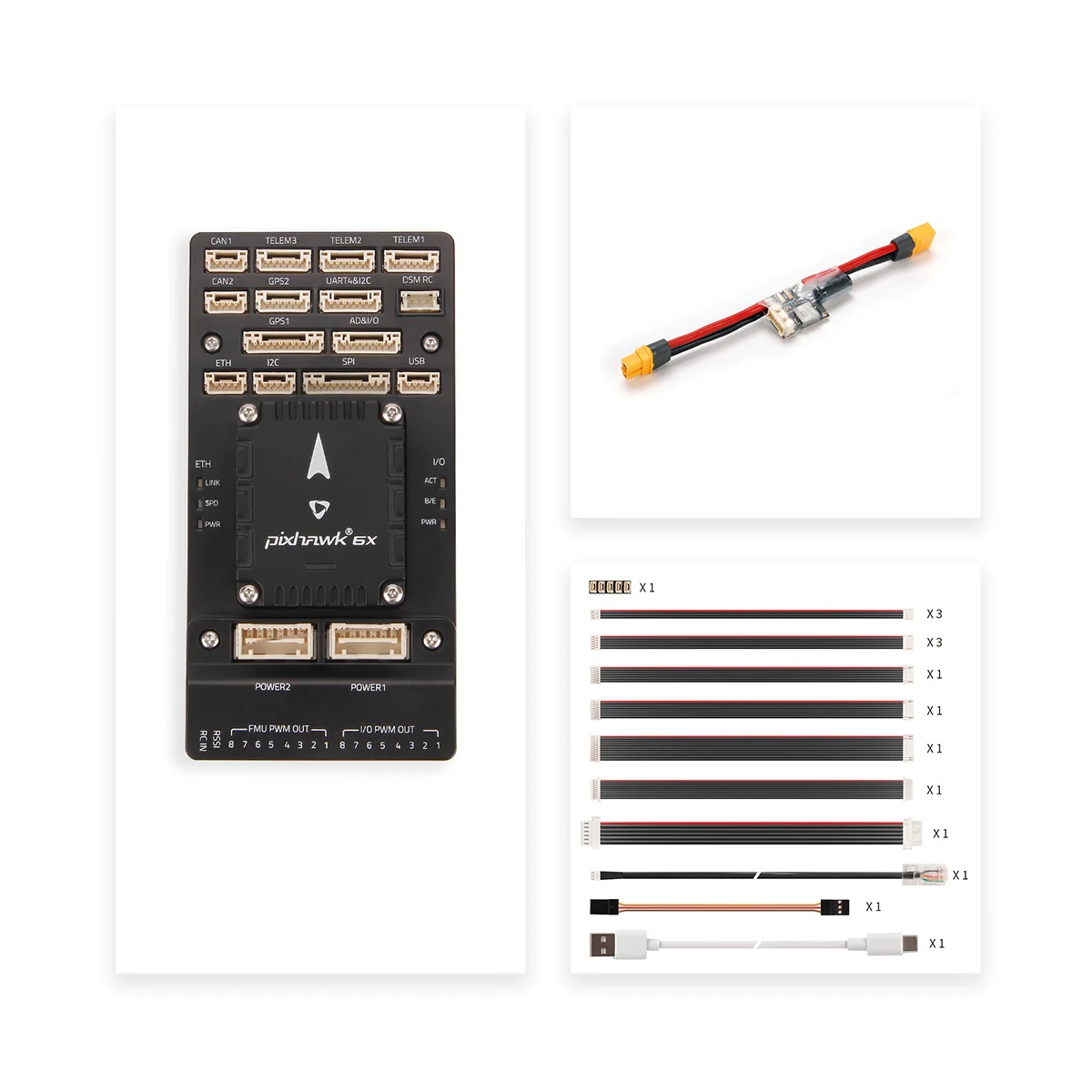 Holybro Pixhawk 6X Autopilot Flight Controller Standard Set (No GPS) - Image 4