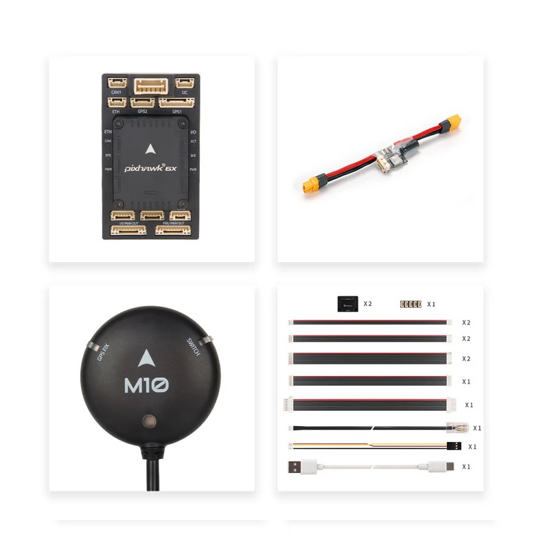 Holybro Pixhawk 6X (Rev8) Mini Set + M10 GPS
