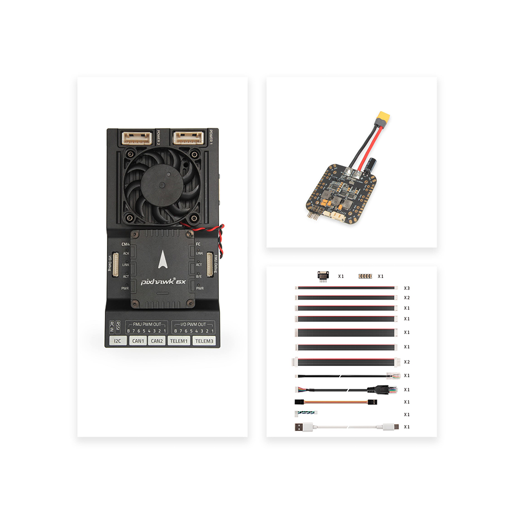 Holybro Pixhawk 6X Raspberry Pi CM4 Baseboard With PM03D Power Module - Image 2
