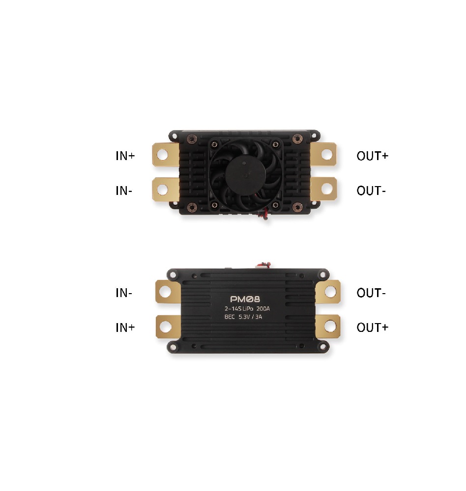 Holybro PM08-CAN Power Module 14S, 200A - Image 4