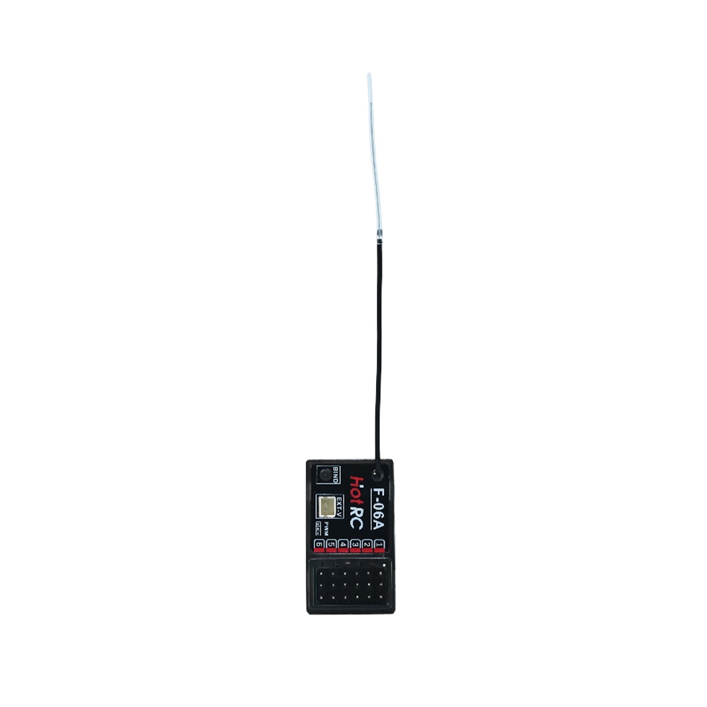 HOTRC CT-6A Transmitter + F-06A Receiver (PWM) - 2.4GHz FHSS - Image 4