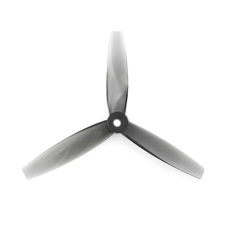 HQProp 3D-5X3.5X3 Poly Carbonate Triblade Propeller - Grey (2CW+2CCW)