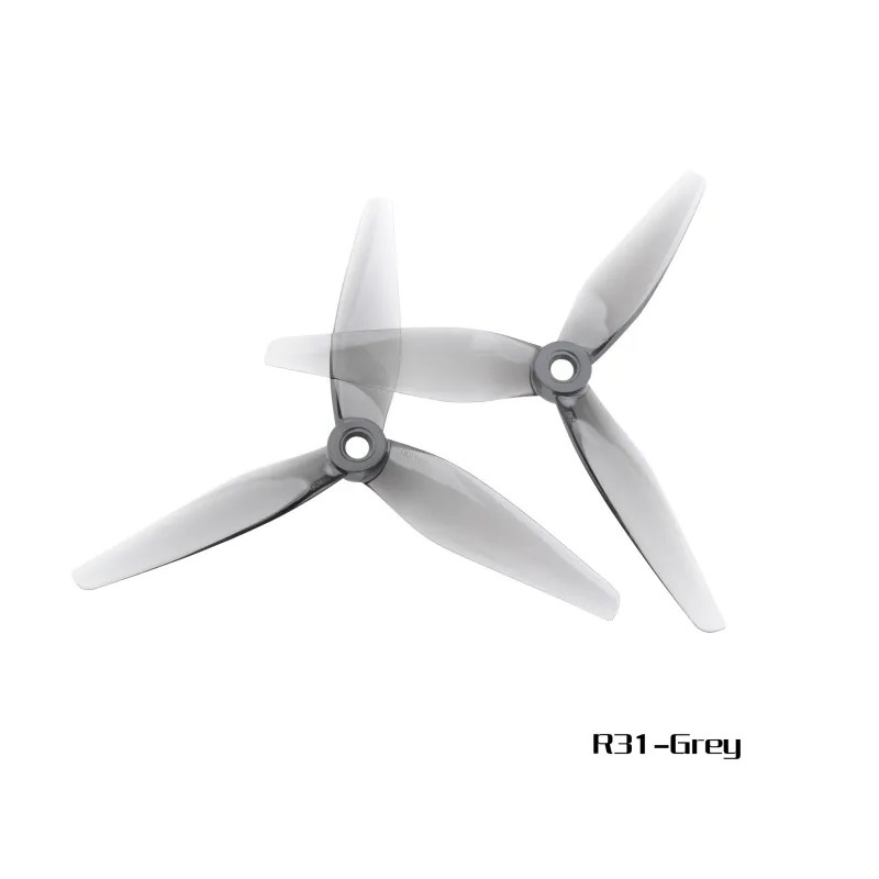 HQProp 5131 (R31) Poly Carbonate Propeller (2CW+2CCW) - Grey - Image 2