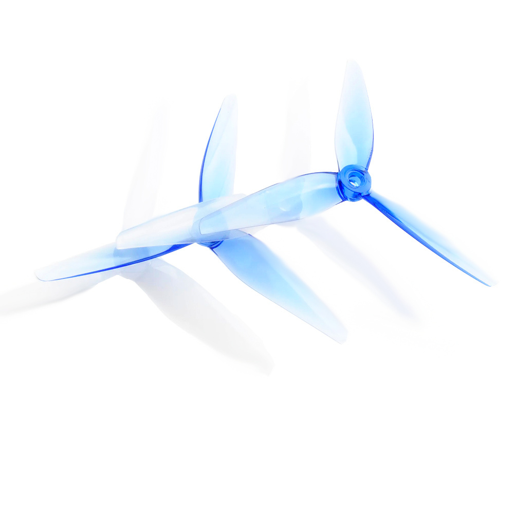 HQProp 5136 R36 SPINNAKER (2CW+2CCW) Propellers - Milk White and Blue - Image 2