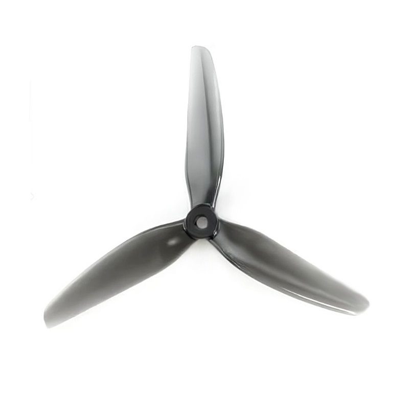 HQProp 6X3.5X3 Light Grey (2CW+2CCW) - Polycarbonate POPO Triblade Propeller