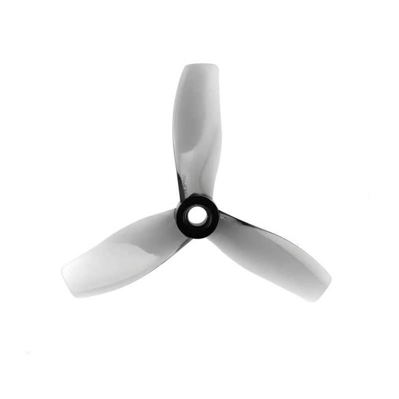HQProp D76MMX3 Cinewhoop Propeller (2CW+2CCW) - Grey Polycarbonate