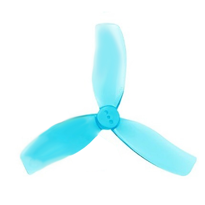 HQProp Duct-T90MMX3 Poly Carbonate Propeller (2CW+2CCW) - Cinewhoop Blue