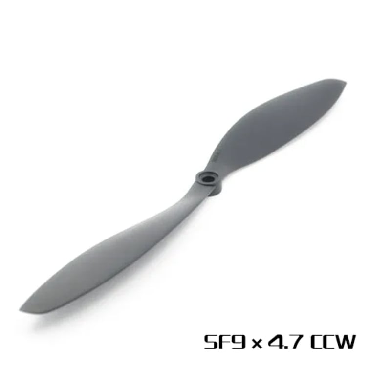HQProp Slow Flyer Prop 9x4.7 (2CCW) Propeller - Dark Grey - Image 2