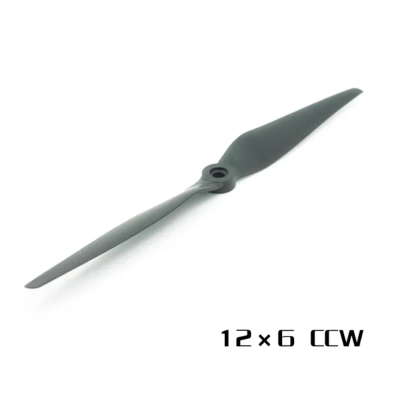 HQProp Thin Electric Prop 12x6 (2CCW) Propeller - Dark Grey - Image 2