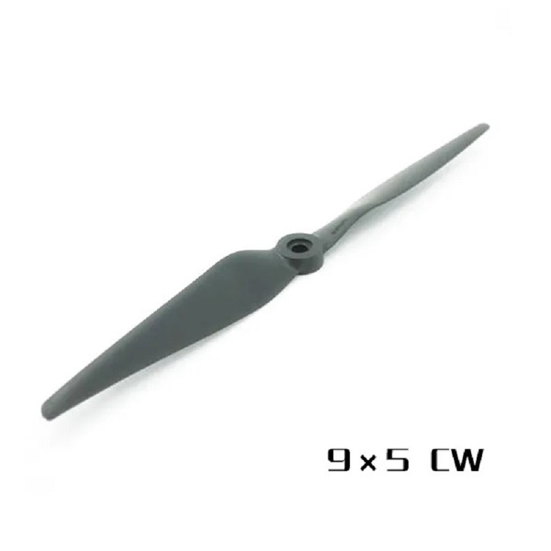 HQProp Thin Electric Prop 9x5R (2CW) Propeller - Blackish Grey - Image 2
