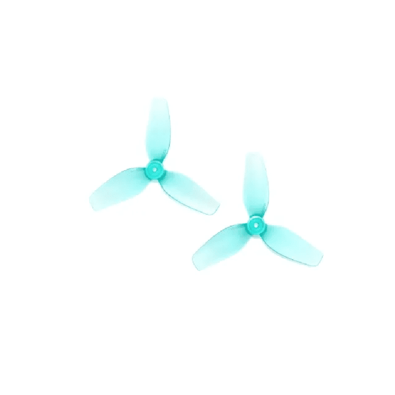 HQProp Ultralight Whoop Prop 1.2x0.9x3 (31mm) (2CW+2CCW) - Teal - Image 2