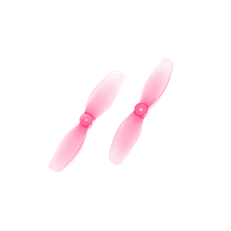 HQProp Ultralight Whoop Prop 1.2x1.2 (31MM) Pink (2CW+2CCW) - PC - 1MM Shaft - Image 2