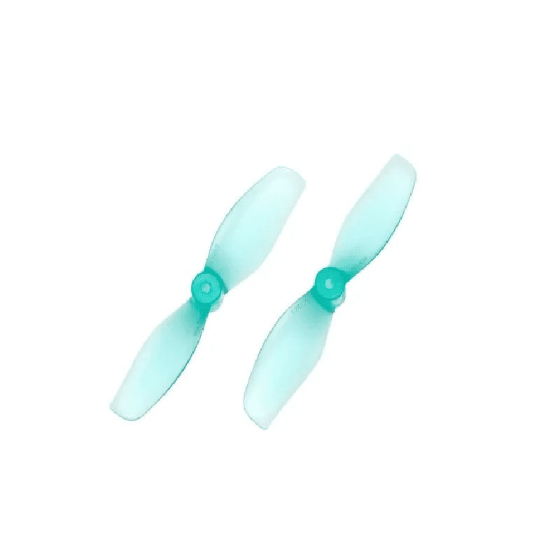 HQProp Ultralight Whoop Prop 1.2x1.2(31MM) Teal (2CW+2CCW)-PC-1MM Shaft - Image 2