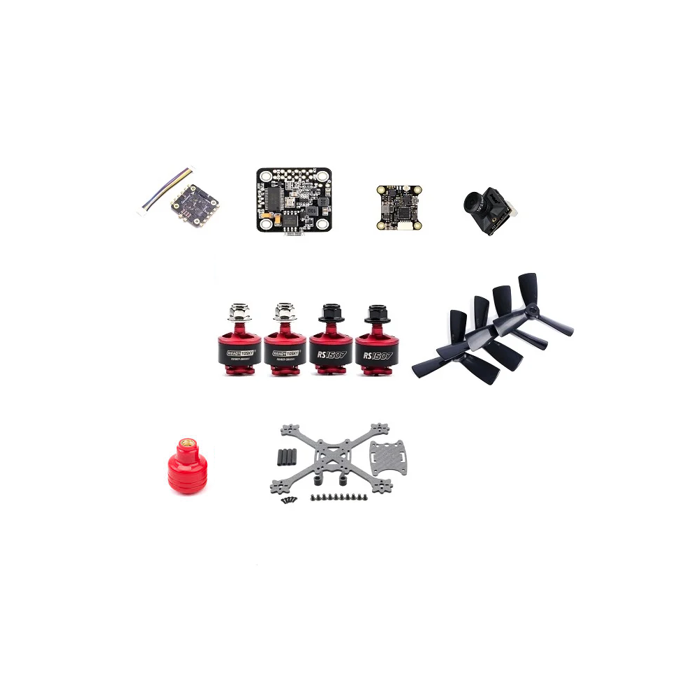 HSKRC 3 Inch 140mm Carbon Fiber FPV Racing Kit