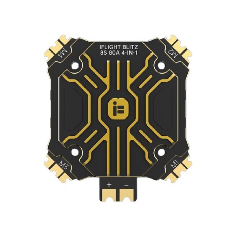 iFlight BLITZ E80 4-in-1 Pro 80A 3-8S ESC w/ CNC Heat Sink - Image 2
