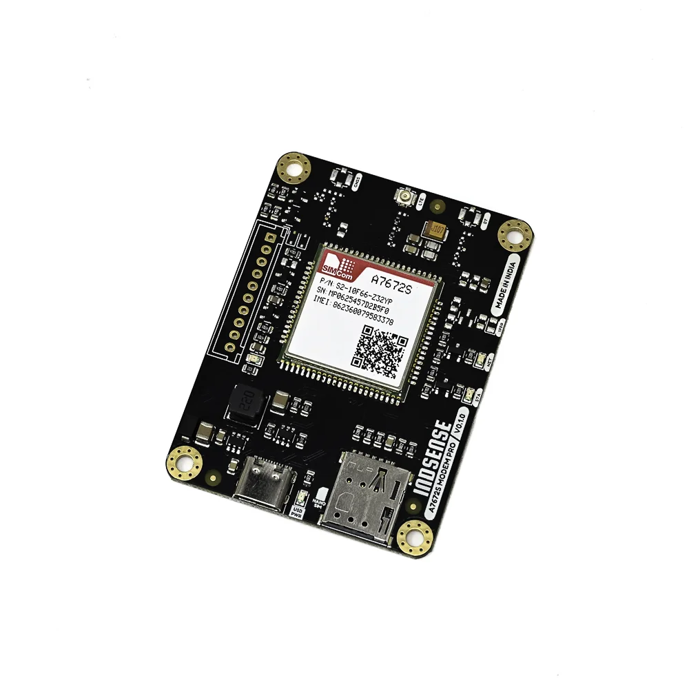 Indsense A7672S Modem Pro Industrial 4G LTE Cat-1 IoT Modem