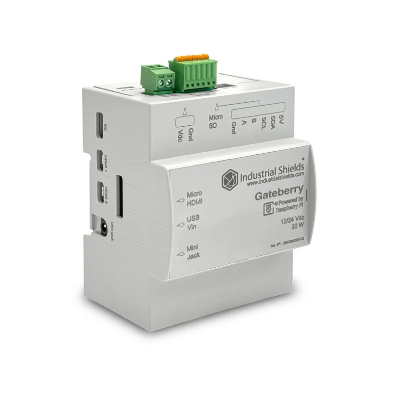 Industrial Shields GateBerry Raspberry Pi-Based Industrial Gateway