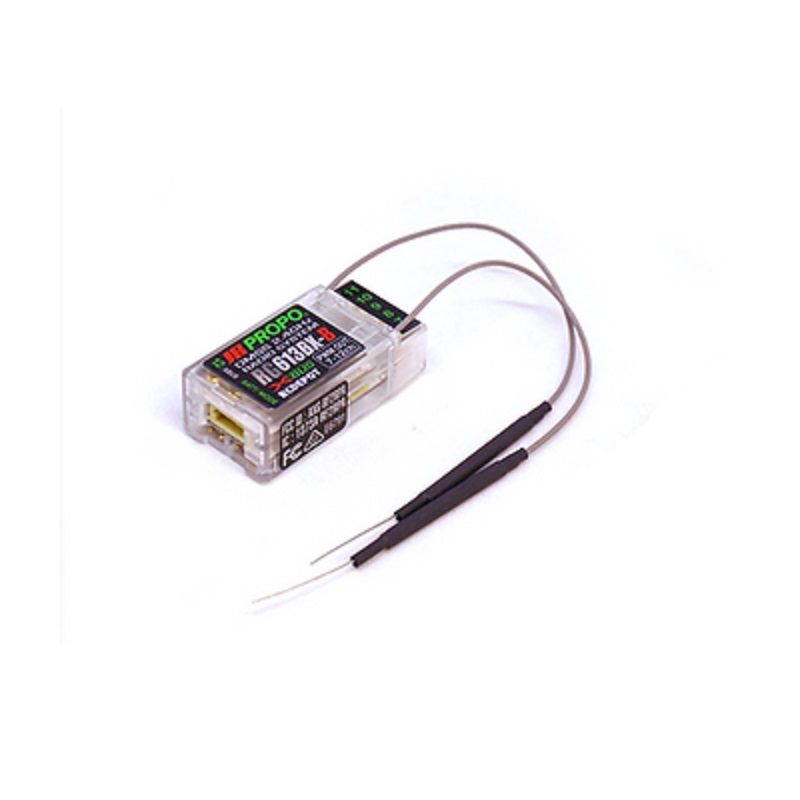 JR Propo RG613BX-B(7ch-12ch) 2K Receiver - Glassy White - Image 2