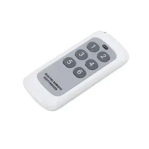 KL600-3 433MHz 6-Button RF Remote Control (w/o Battery)