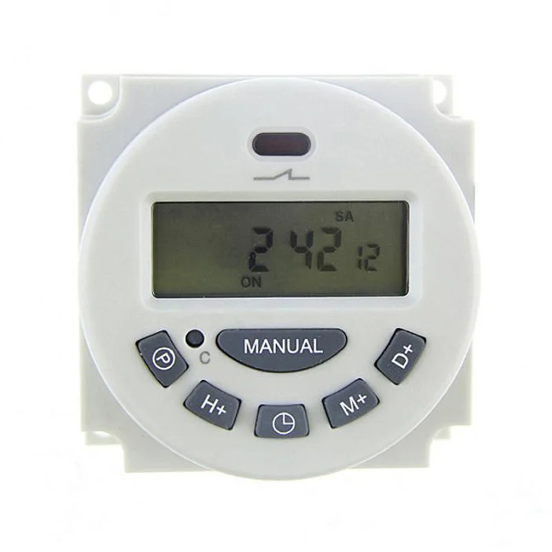 L701 Microcomputer Programmable Electronic Timer Switch 250V 16A LCD