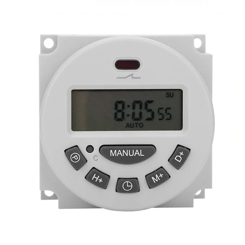 L701 Microcomputer Programmable Timer Switch AC 250V 16A LCD Display