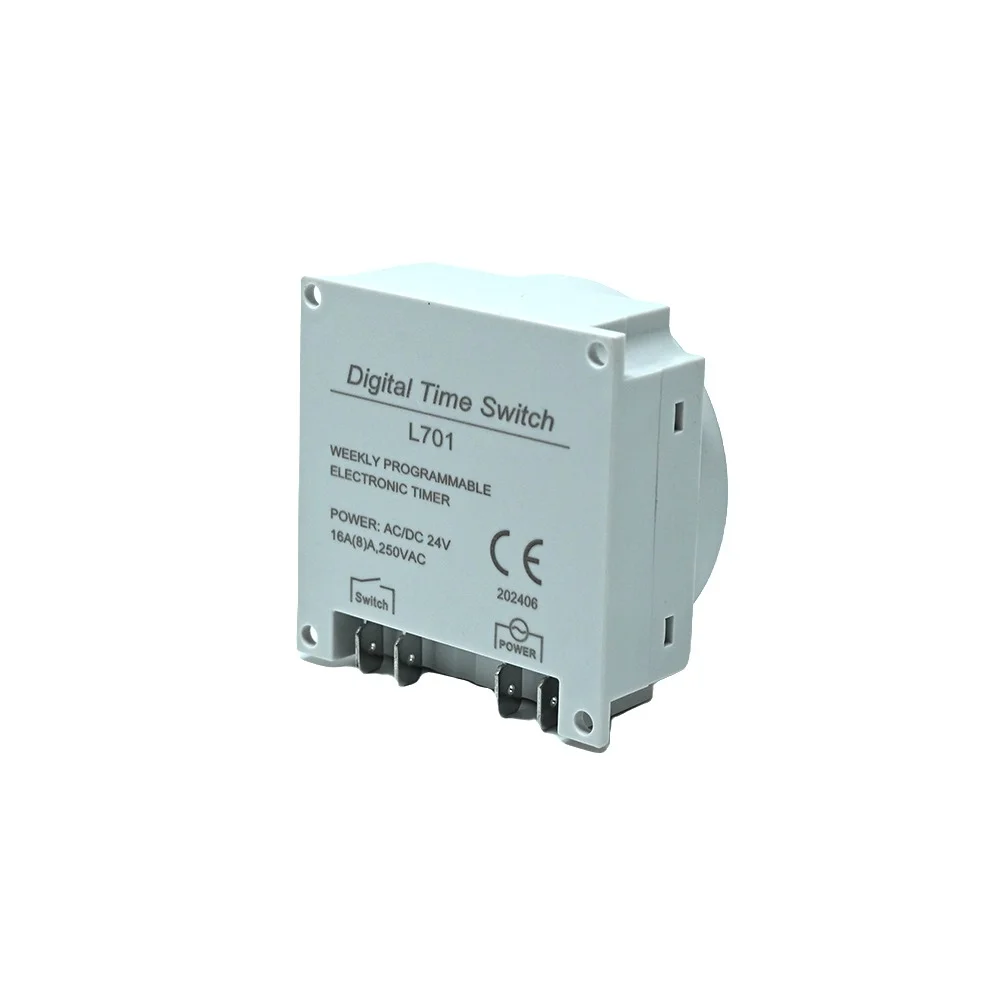 L701 Microcomputer Programmable Timer Switch AC 250V 16A LCD Display - Image 3
