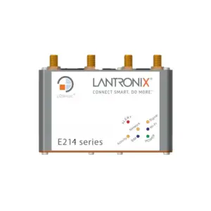 Lantronix E214 LTE Cat 1 Industrial IoT Router with Edge Compute