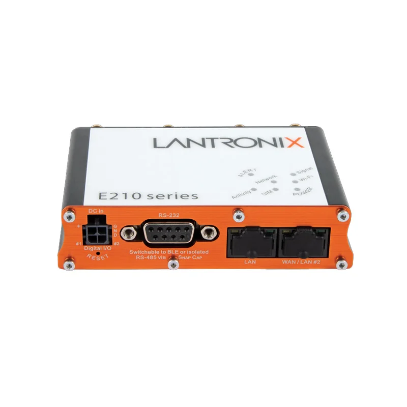 Lantronix E214 LTE Cat 1 Industrial IoT Router with Edge Compute - Image 3