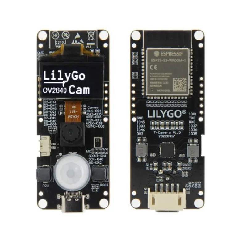 LilyGO T-Camera ESP32-S3 OV2640 FN1 6R8 Development Board - Image 2