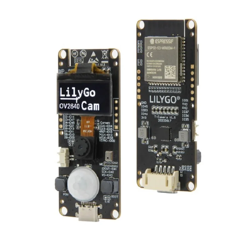 LilyGO T-Camera ESP32-S3 OV2640 FN1 6R8 Development Board - Image 4